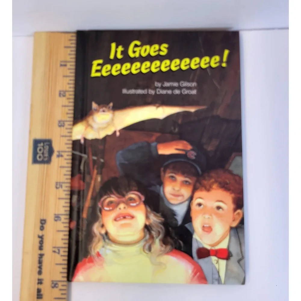 It Goes Eeeeeeeeeeeeeee! Jamie Gilson Hardcover Kids Book 1995 Clarion Books